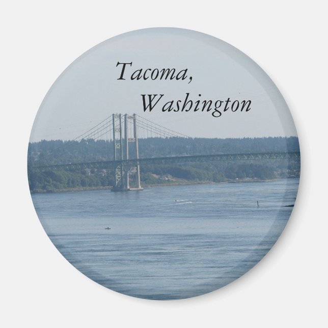 Íman Tacoma, Washington (Frente)