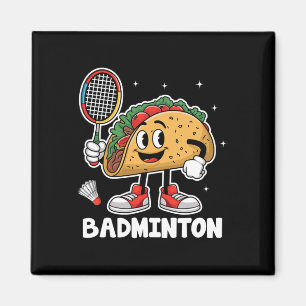Íman Tacos Badminton Taco Comida mexicana Cinco de Mayo