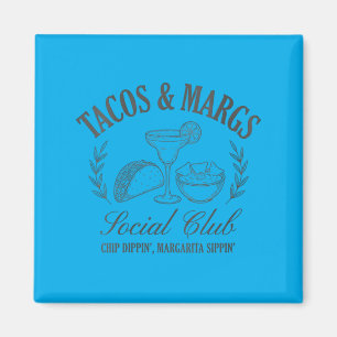 Íman Tacos Femininos Margs Social Clube Chip Dippin