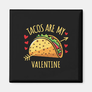 Íman Tacos São Meu Namorado Camiseta Masculina Feminina