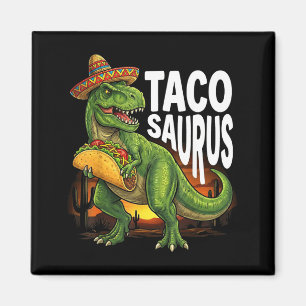 Íman Tacosaurus taco dinossauro t rex engraçado cinco d