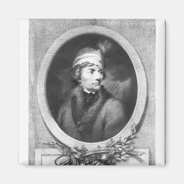 Íman Tadeusz Kosciuszko , gravado por Christiaan (Frente)