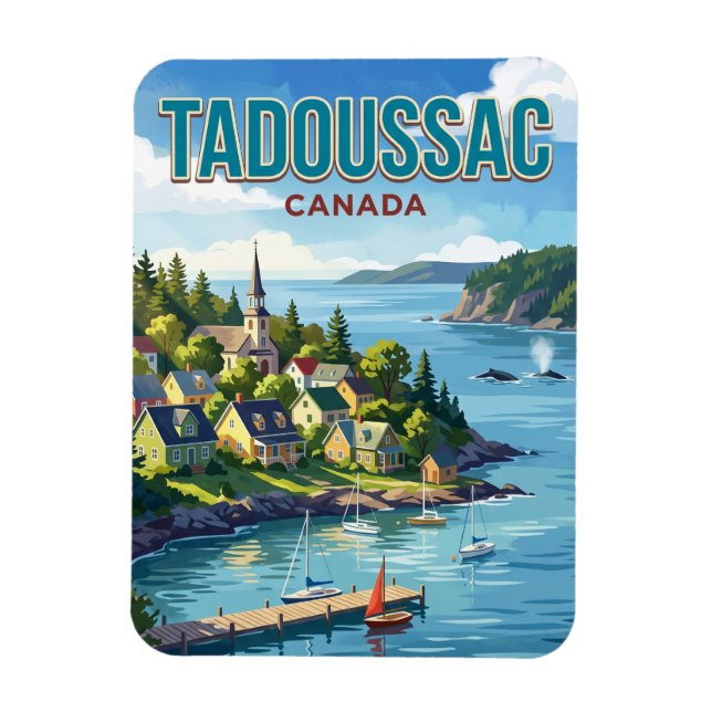 Íman Tadoussac, Quebec, Canadá Canadá (Vertical)