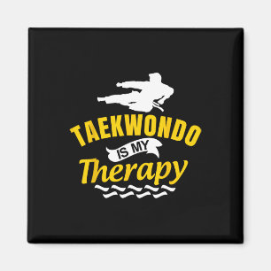 Íman Taekwondo É Terapia Kickboxing Artes Marciais Cara