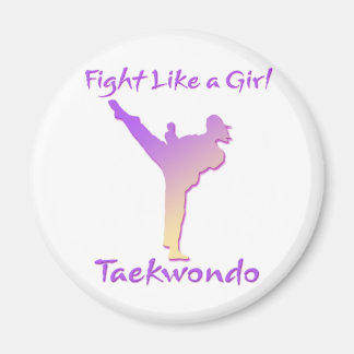 Íman Taekwondo Girl