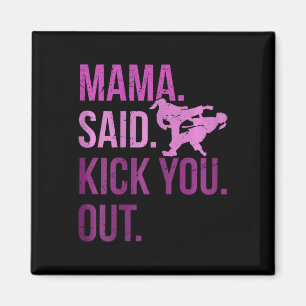 Íman Taekwondo Girls Kids Karate Artes Marciais