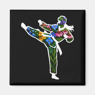 Íman Taekwondo Karate Floral