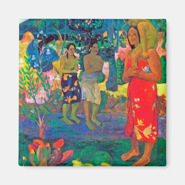 Íman Tahitian Women, Gauguin (Frente)