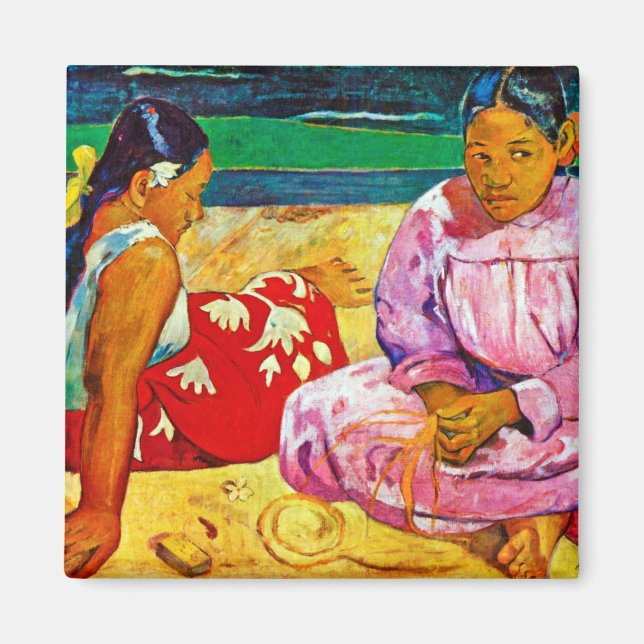 Íman Tahitian Women, Gauguin (Frente)