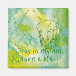 Íman Taiko Magneet met leuke qoute