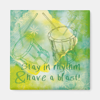 Íman Taiko Magneet met leuke qoute