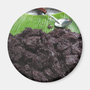 Íman Tailandês Lao Black Sticky Rice [Usina Khao Niao]