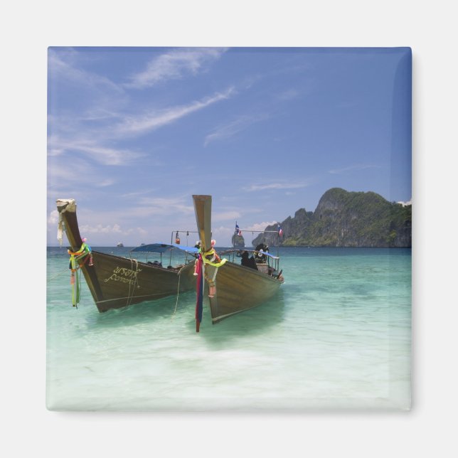 Íman Tailândia, Ilha Phi Phi Don, praia de Yong Kasem, (Frente)