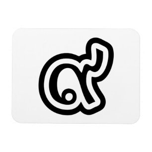 Íman Tailândia Lucky Número 9 / Nove / ๙ (Gao/Kao) Tail