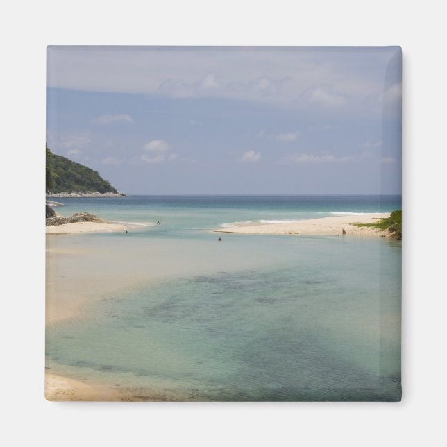 Íman Tailândia, Phuket, praia de Nai Harn. (Frente)