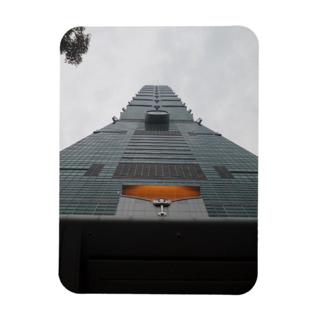 Íman Taipei 101 Taiwan 3"x4" Magnet (Vertical)