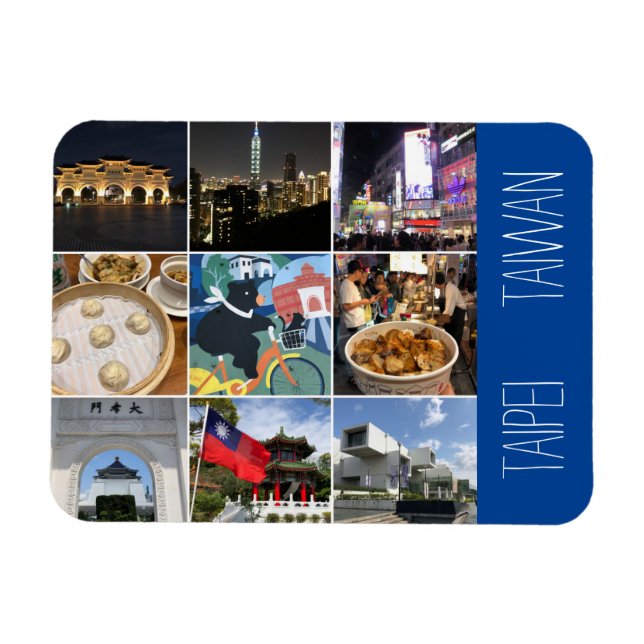 Íman taipei taiwan (Horizontal)