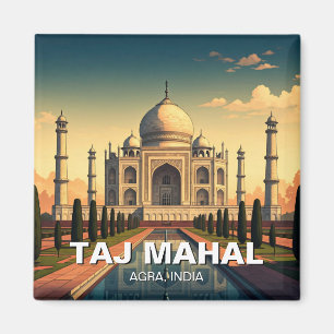 Íman Taj Mahal Agra India Viagem Souvenir