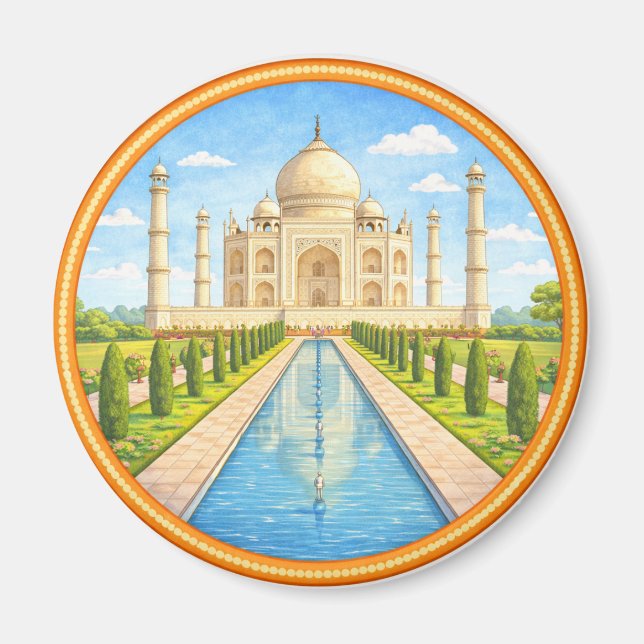 Íman Taj Mahal da Índia (Frente)