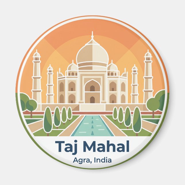 Íman Taj Mahal Índia (Frente)