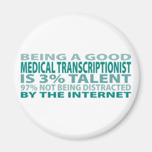 Íman Talento médico do Transcriptionist 3%