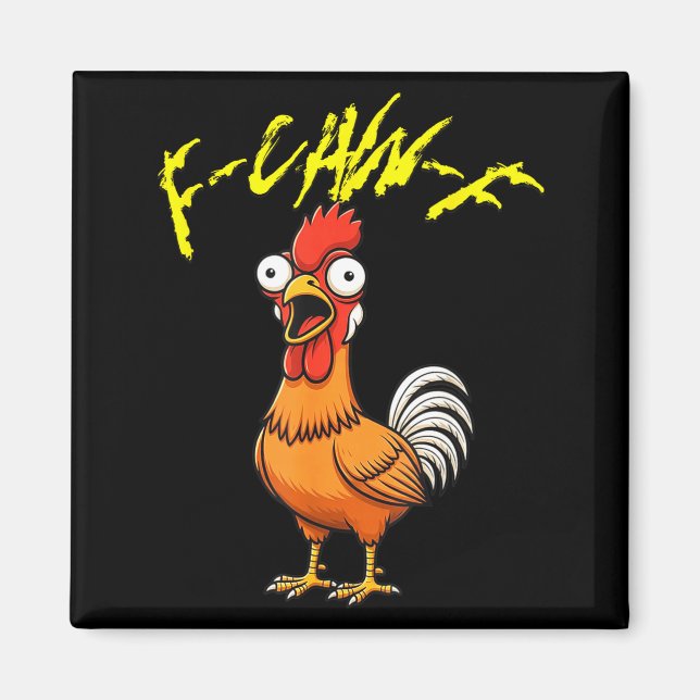 Íman Talking Funny Chicken  (Frente)