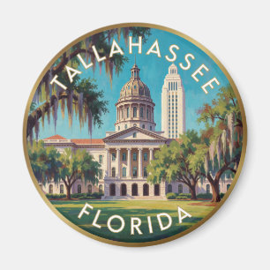Íman Tallahassee Capitólio Histórico da Flórida Viagem