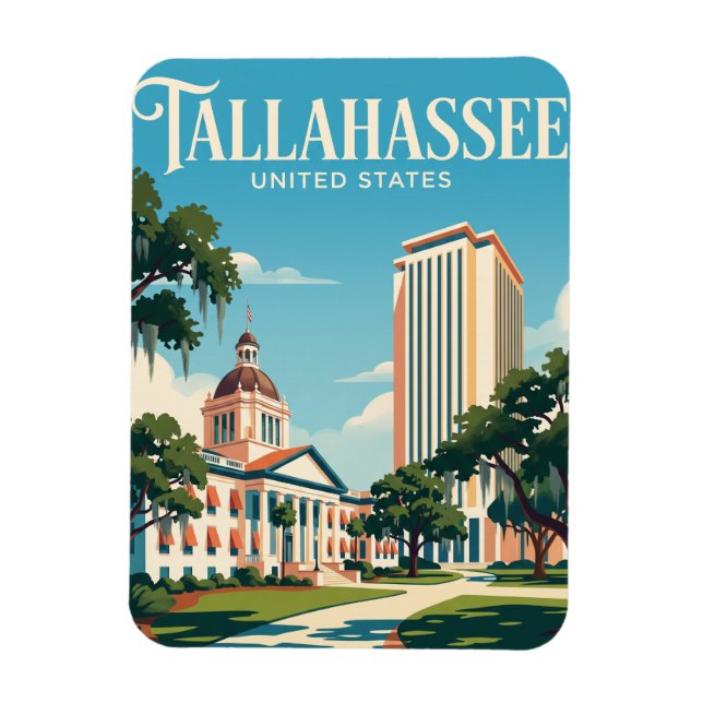 Íman Tallahassee Flórida (Vertical)