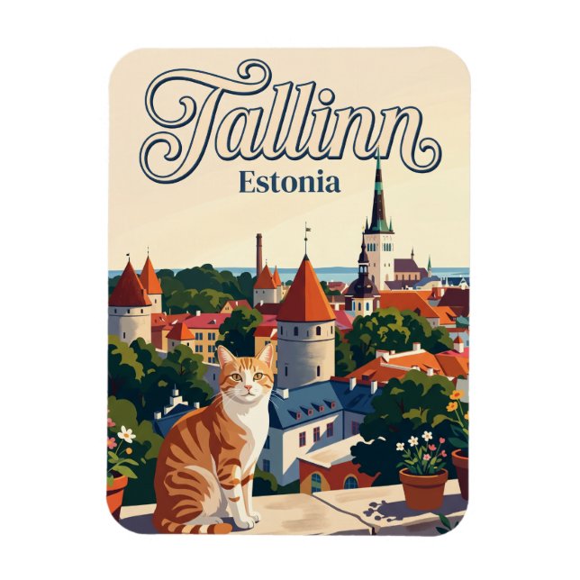 Íman Tallinn Estônia (Vertical)