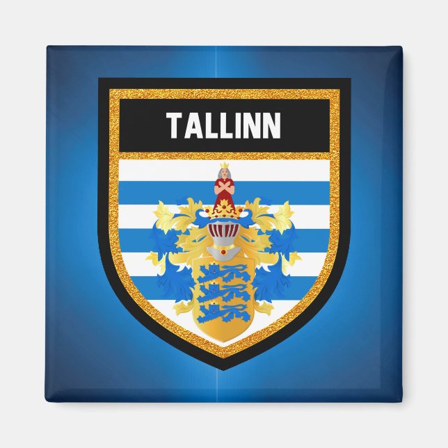 Íman Tallinn Flag (Frente)