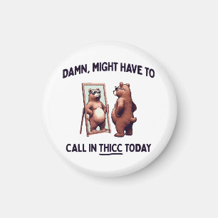 Íman Talvez Tenha Que Ligar Para Thicc Hoje