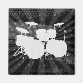 Íman Tambores Grunge Burst Preto