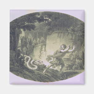 Íman Tamino levou a cabo por uma serpente gigante