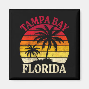 Íman Tampa Bay Flórida Praia Trocal Verão Palmeira