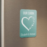 Íman Tampa do coração da porta de cruzeiro personalizad<br><div class="desc">Este design pode ser personalizado na área fornecida pela alteração da foto e/ou do texto. Ou pode ser personalizado clicando em Personalizar este Modelo e, em seguida, escolhendo o clique para personalizar mais a opção e excluir ou alterar a cor do plano de fundo, adicionar texto, alterar a cor ou...</div>