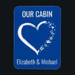 Íman Tampa do coração da porta de cruzeiro personalizad<br><div class="desc">Este design pode ser personalizado na área fornecida pela alteração da foto e/ou do texto. Ou pode ser personalizado clicando em Personalizar este Modelo e, em seguida, escolhendo o clique para personalizar mais a opção e excluir ou alterar a cor do plano de fundo, adicionar texto, alterar a cor ou...</div>