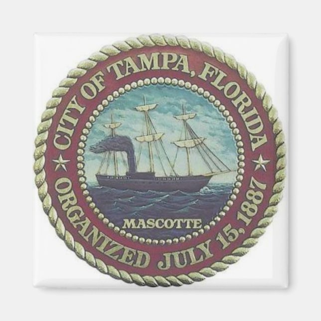 Íman Tampa Florida (Frente)