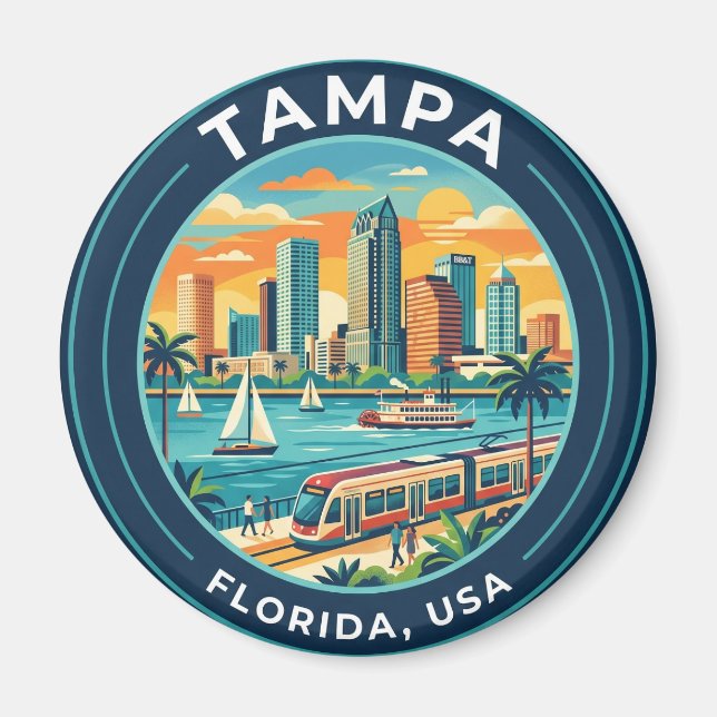Íman Tampa, Flórida Flórida (Frente)