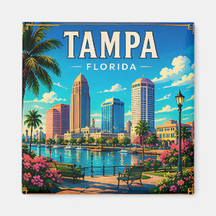 Íman 🌴 Tampa Florida Orla e Horizonte