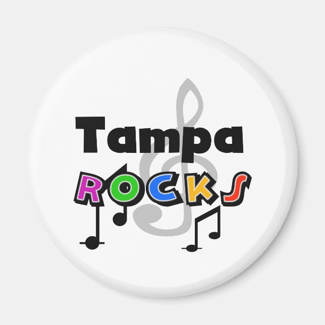 Íman Tampa Rocks (Frente)