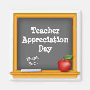 Íman Tampas de quadro para o dia do professor