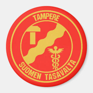 Íman Tampere Round Emblem