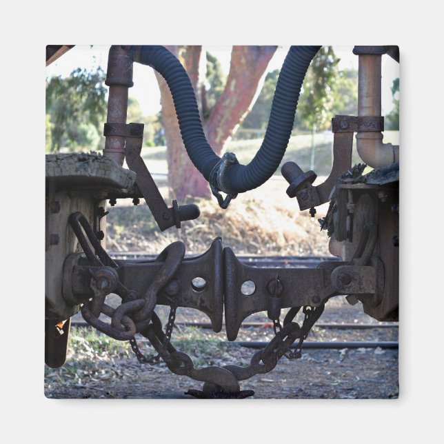 Íman Tampões de ferro antigos (Frente)