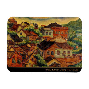Íman Tamsui & Chen Cheng-Po /Taiwan - vintage belart