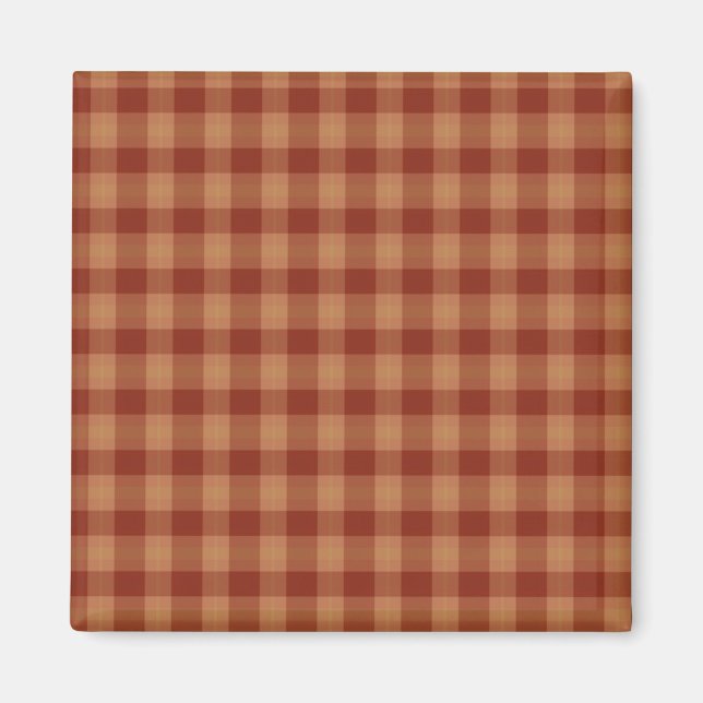 Íman Tan Tartan Magnet (Frente)