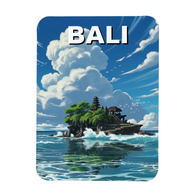Íman Tanah Lot Bali Indonésia Viagem (Vertical)