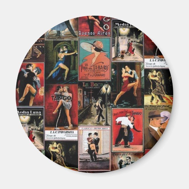 Íman Tango Argentino (Frente)