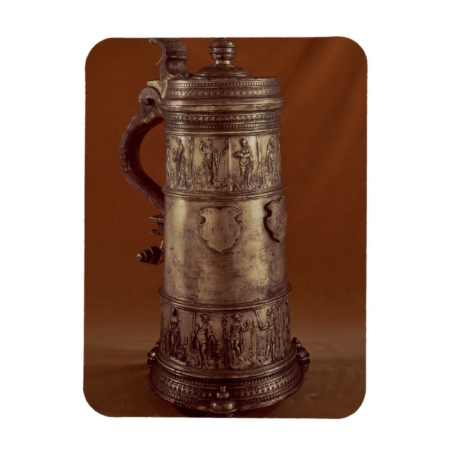 Íman Tankard de Guilda, lagosta de Silvered, 1564 (Vertical)