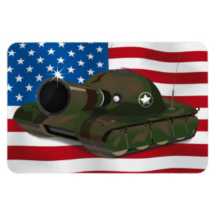 Íman Tanque militar