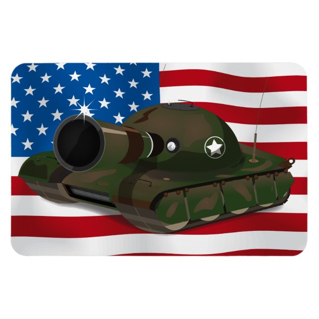 Íman Tanque Militar (Horizontal)